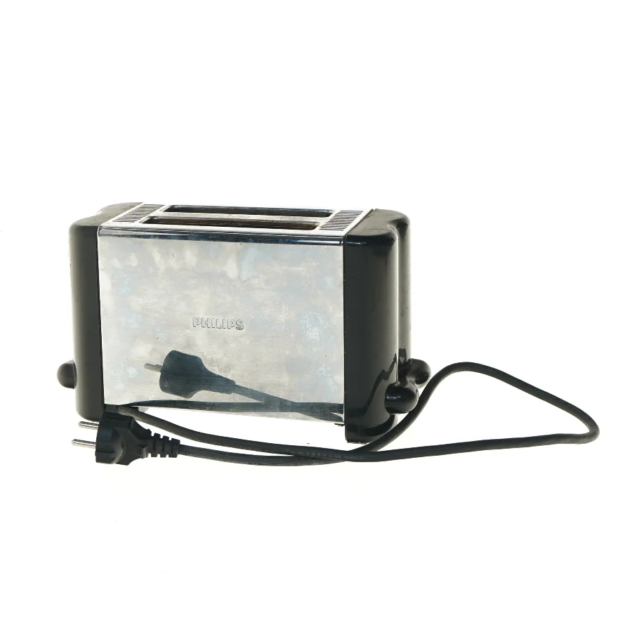 Philips brødrister fra Philips (str. 13,5x11x27 cm)