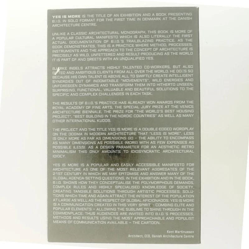 Yes Is More af Bjarke Ingels Group (Bog)