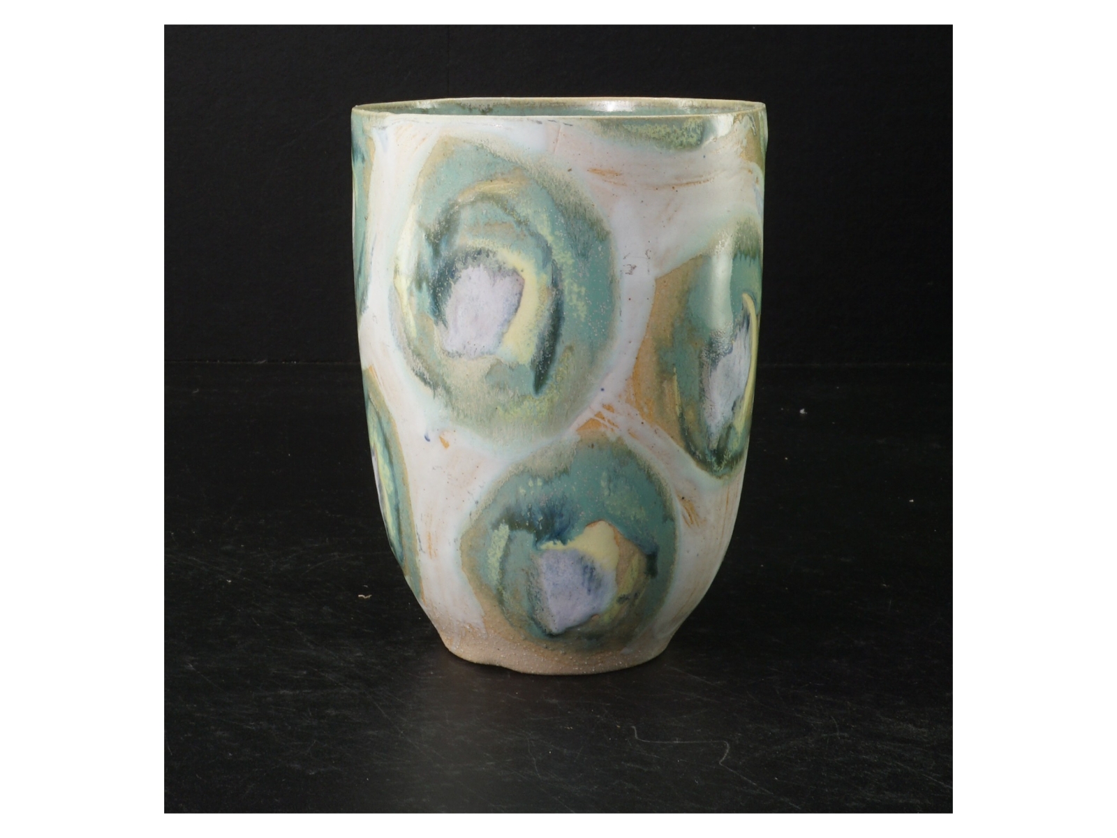 Keramikvase (str. Ø 11 cm h 15,5 cm)