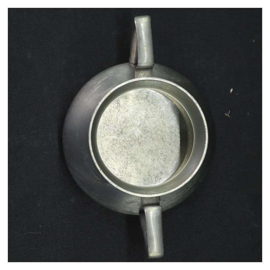 Vintage tin sukkerdkål (str. 9 cm)