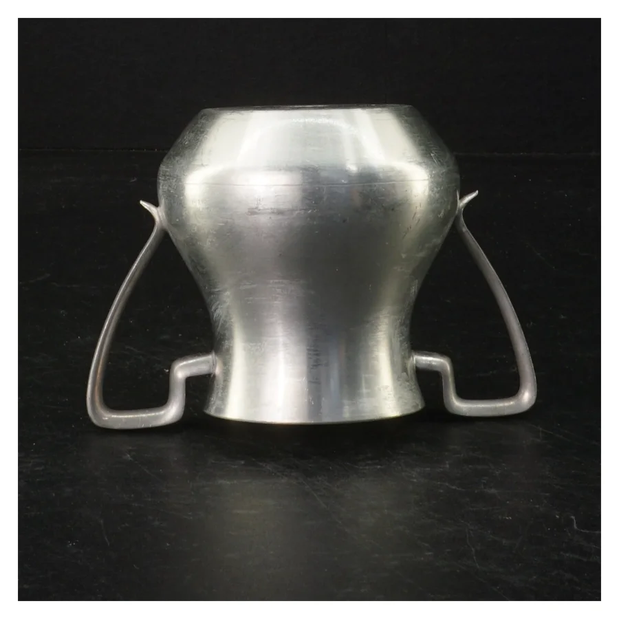 Vintage tin sukkerdkål (str. 9 cm)