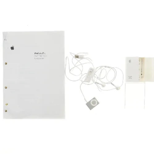 iPod shuffle og manual fra Apple