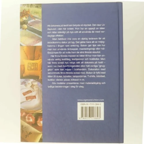 Dekorera med färg på textil fra Richters