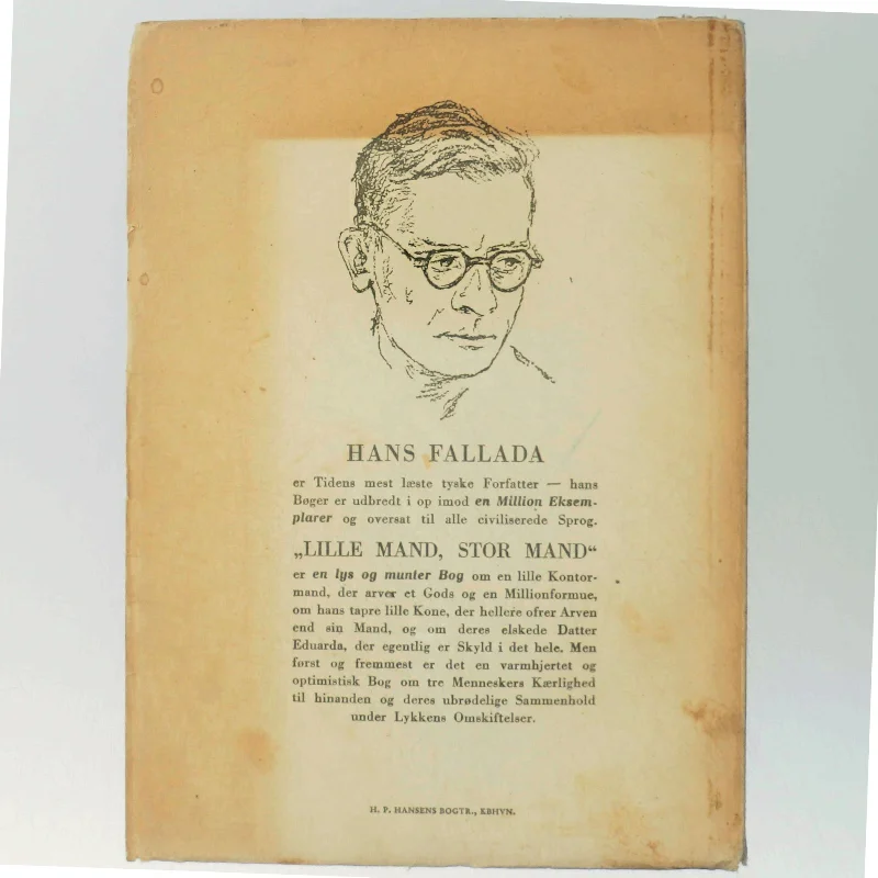 Hans Fallada 'Lille mand, stor mand'