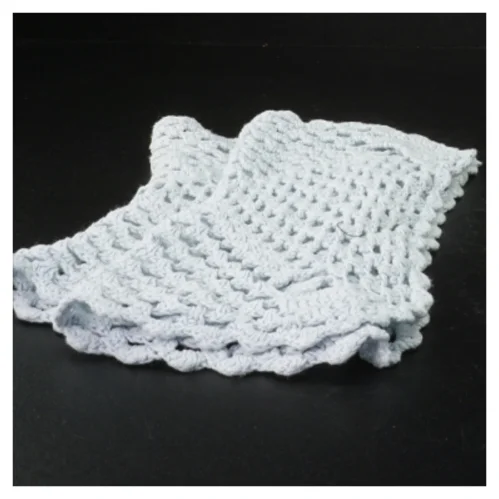 Hæklet dækkeserviet (str. 30 cm)