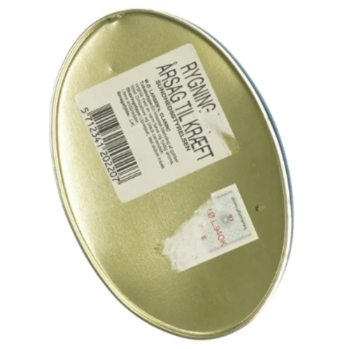 Vintage tobaksdåse (str. 14 x 9 cm)