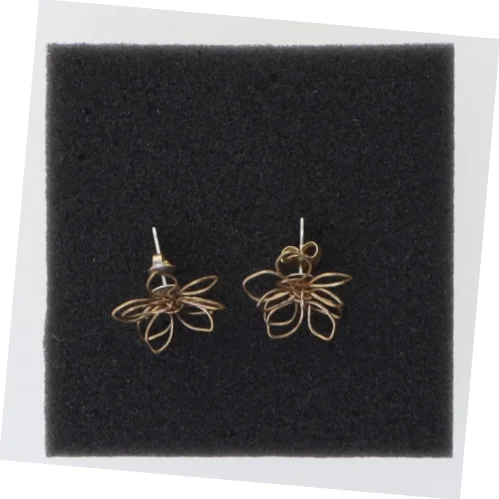 Blomsterøreringe (str. 2 cm)