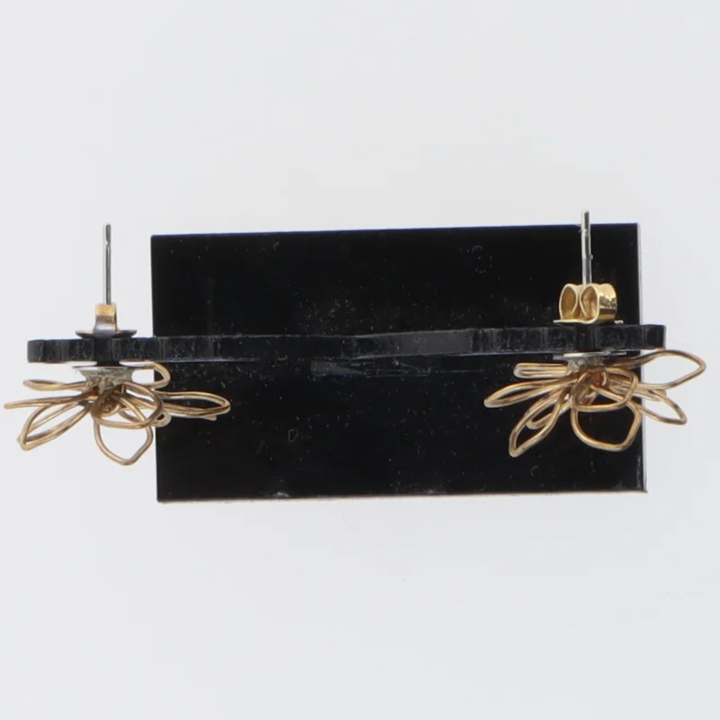 Blomsterøreringe (str. 2 cm)