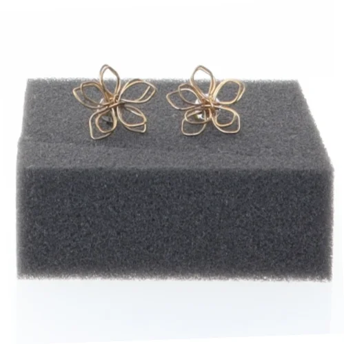 Blomsterøreringe (str. 2 cm)