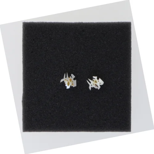 Øreringe i form af dyr (str. 1 cm)