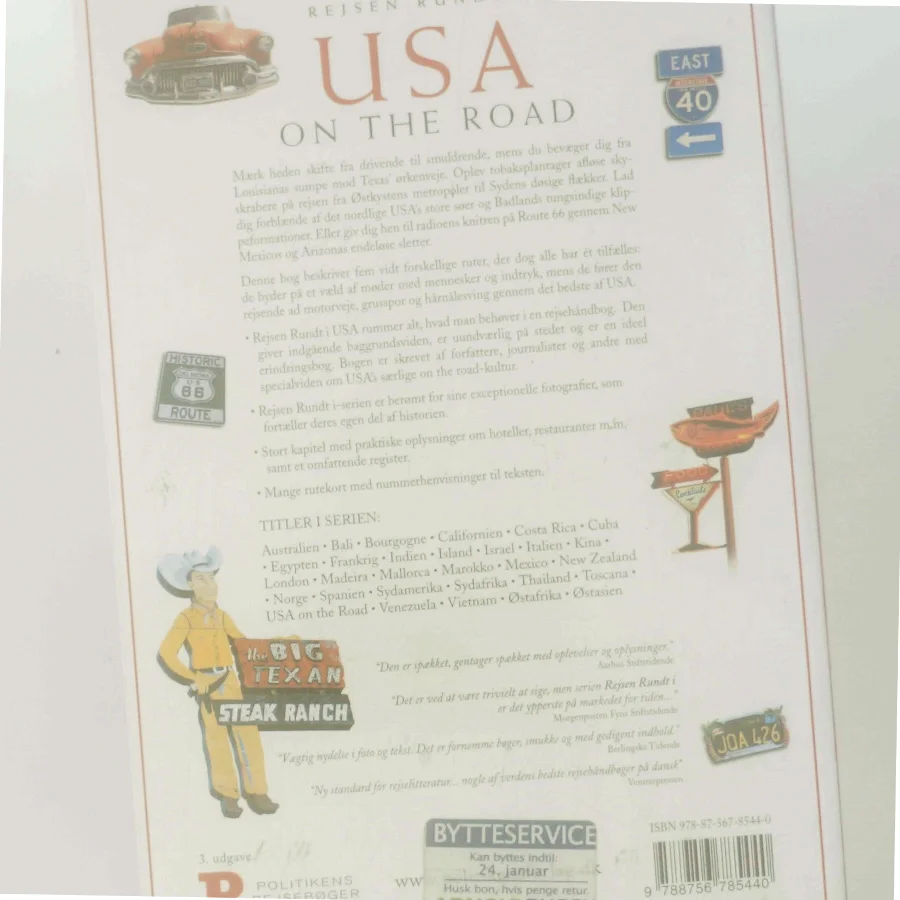 Rejsen rundt i USA : on the road af Politikens Insight Guides (Bog)