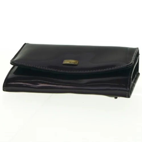 Sort lak tegnebog fra Fabretti (str. 15 x 10 cm)