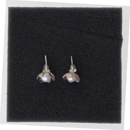 Perleøreringe (str. 1 cm)