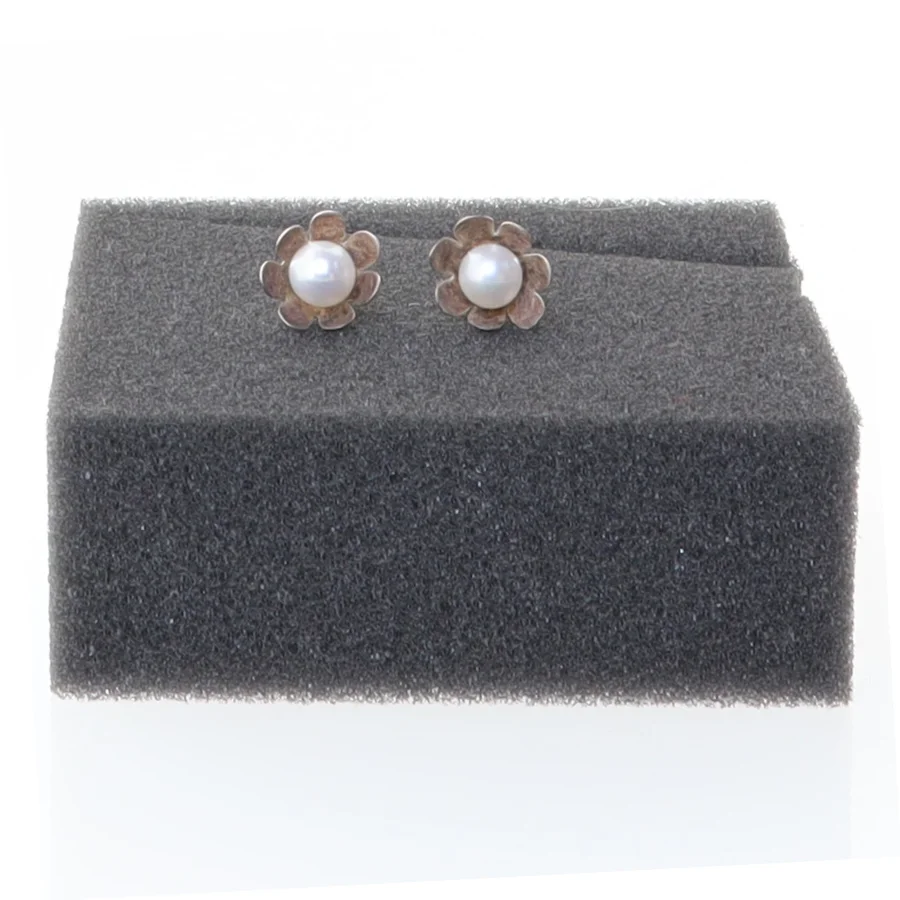 Perleøreringe (str. 1 cm)