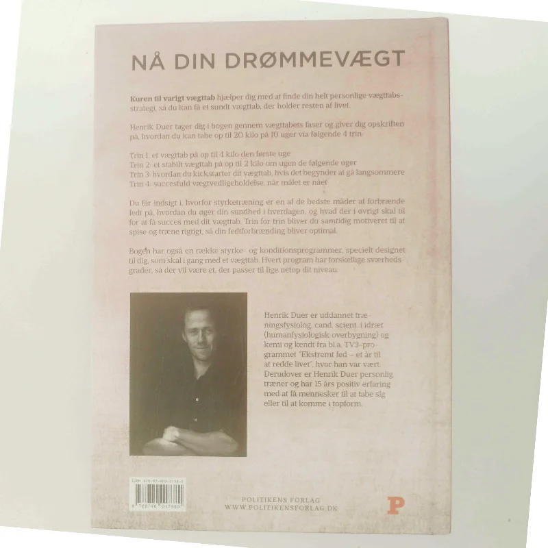 Kuren til varigt vægttab af Henrik Duer (Bog)