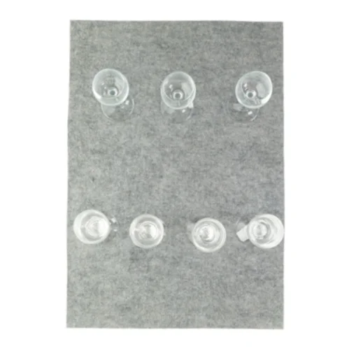 Hvidvinsglas (7 stk) (str. HØ: 19x6 og 20x6 cm)