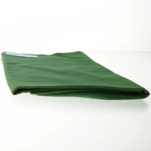 Grønt bomuldsstof (str. 80 x 140 cm)