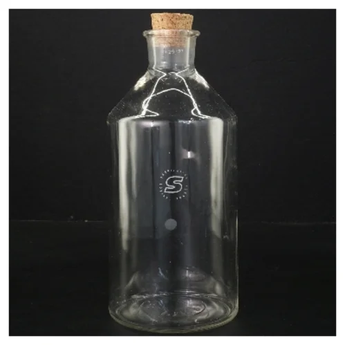 Pyrex flaske med korkprop fra Pyrex (str. 24 cm)