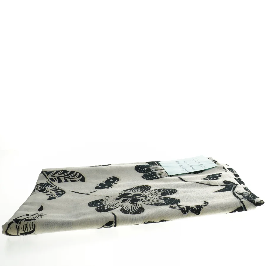 Bomuldsstof med blomstermønster (str. 220 x 100 cm)