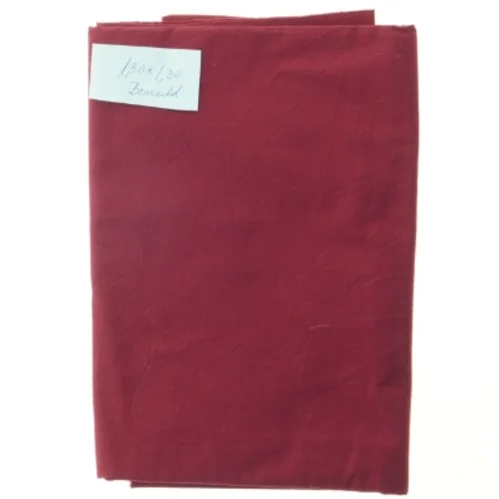 Bordeauxrødt bomuld (str. 130 x 130 cm)