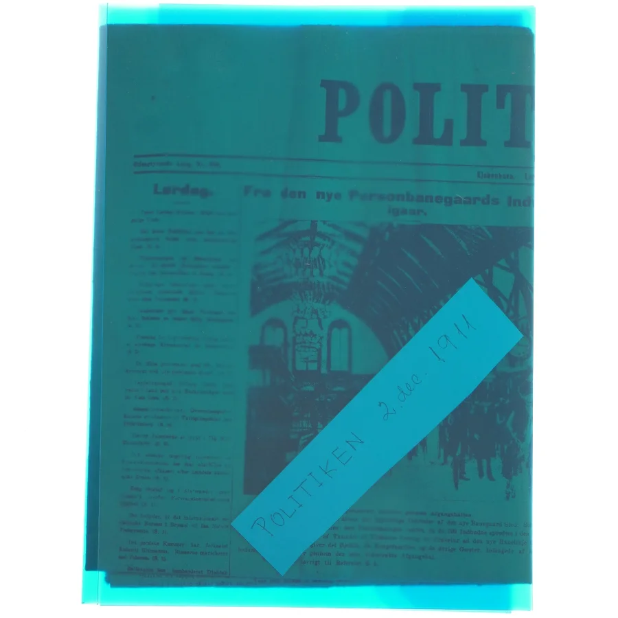Gamle Politiken aviser fra 1911 fra Politikkens Forlag