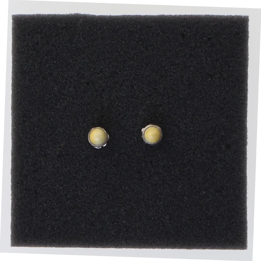 Øreringe med halvædelsten