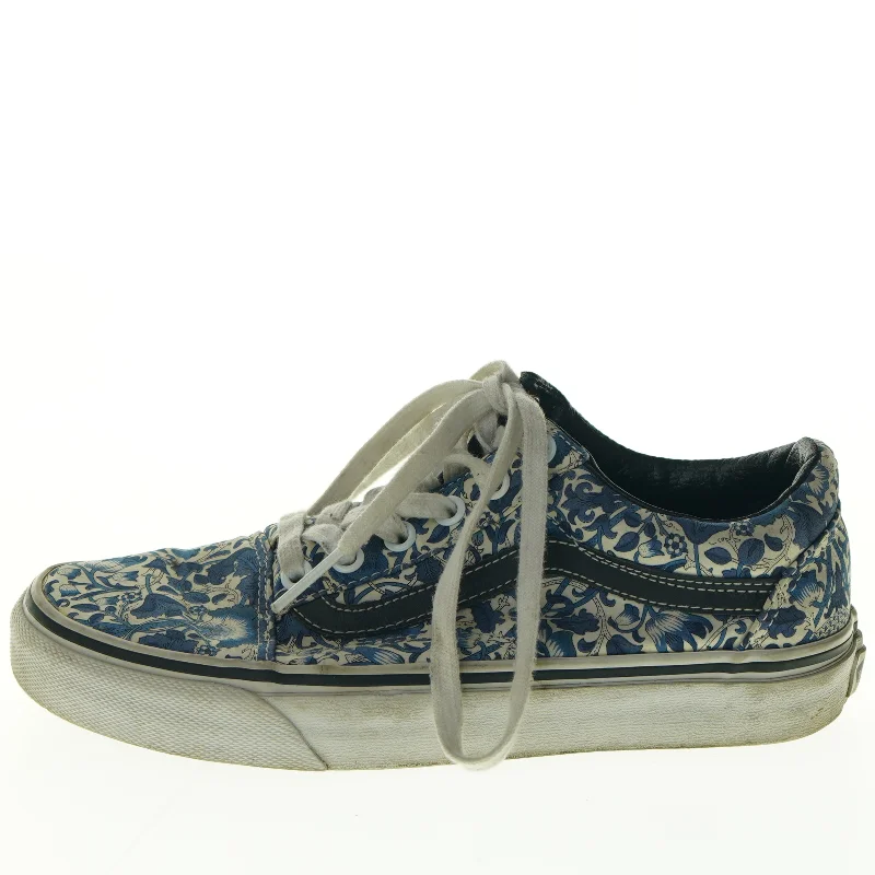 Sneakers med blomsterprint fra Vans (str. Men us 5)