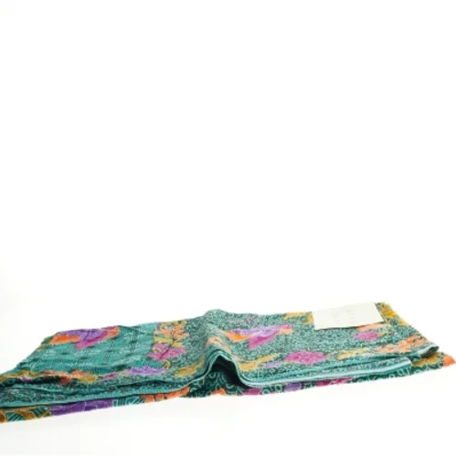 Farverigt mønstret bomuldsstof (str. 165 x 100 cm)