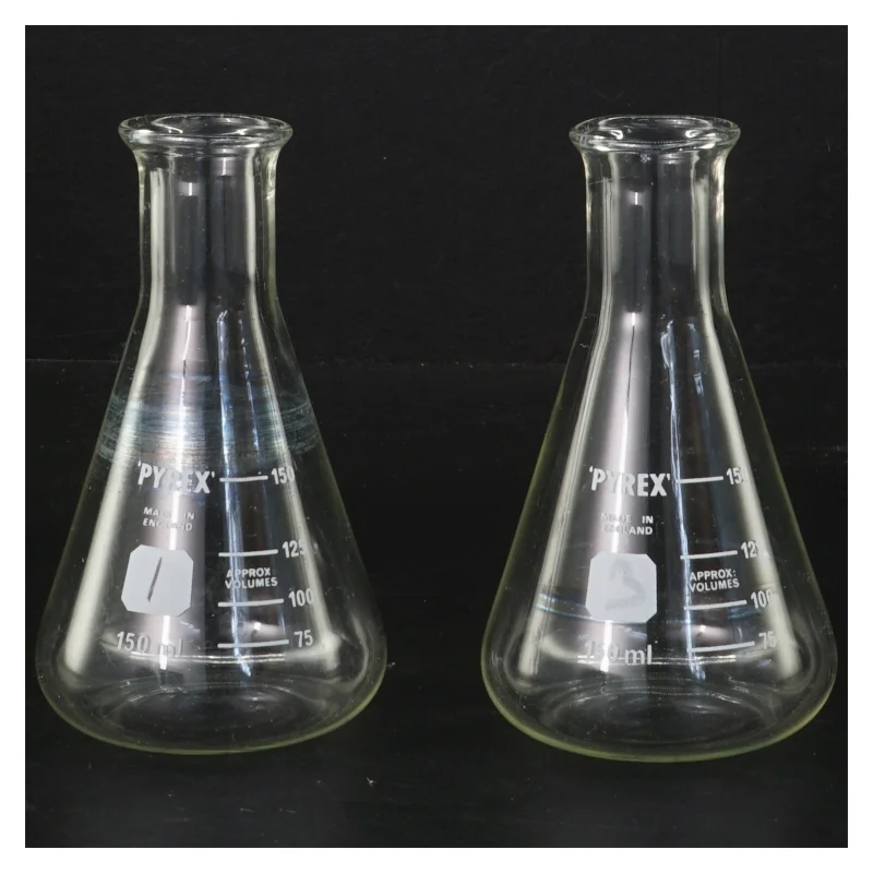 To Pyrex kolber 150 ml fra Pyrex (str. Ø 2 stk 12,5 cm)