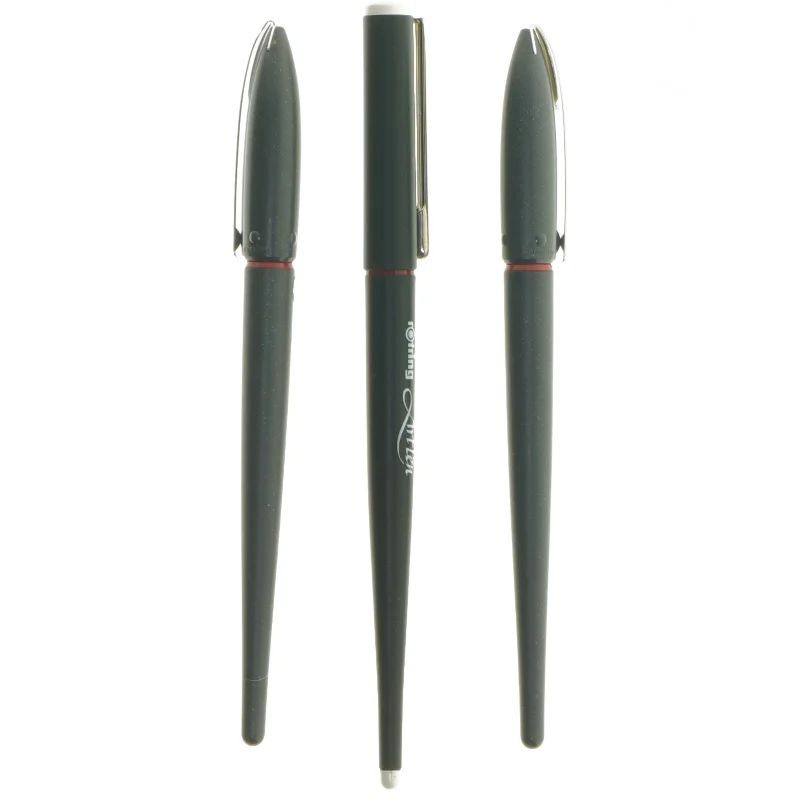 Skrivesæt med skrive og tegnepenne fra Rotring (str. 19 cm)