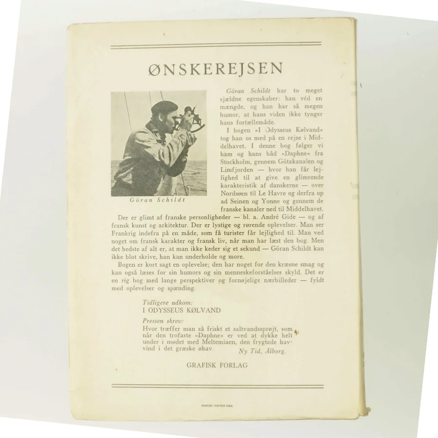 Ønskerejsen af Göaran Schildt (Bog)