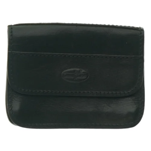 Sort læderpung fra Gianni Conti (str. 15 x 12 cm)