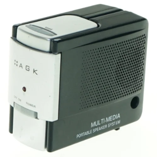 Bærbar højttaler (str. Længde, 9-22 cm)