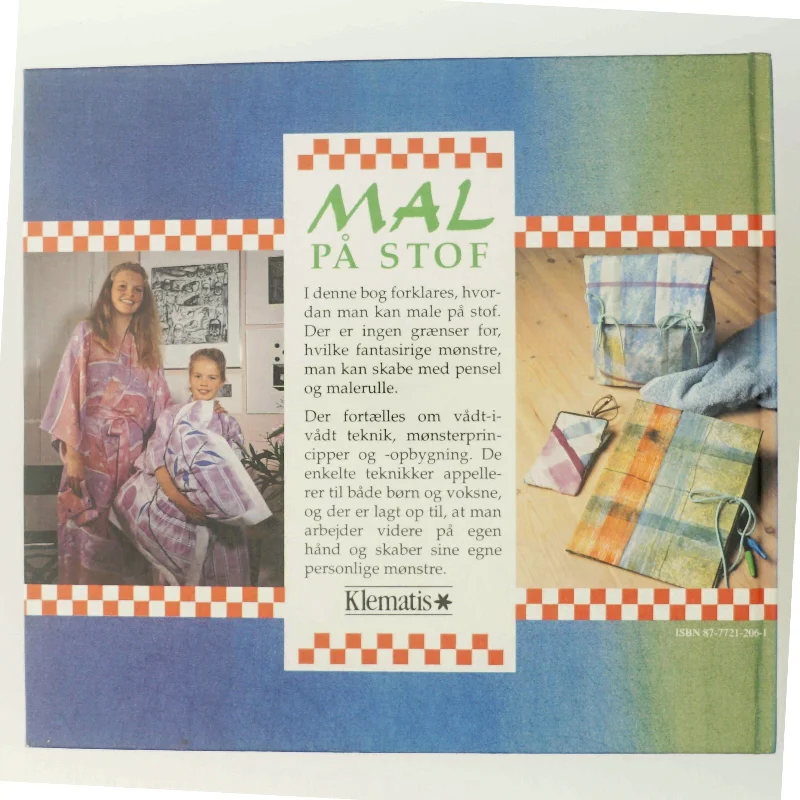 Kreativ bog om stofmaling fra Klematis