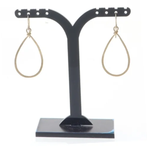 Øreringe i dråbeform (str. 3 cm)