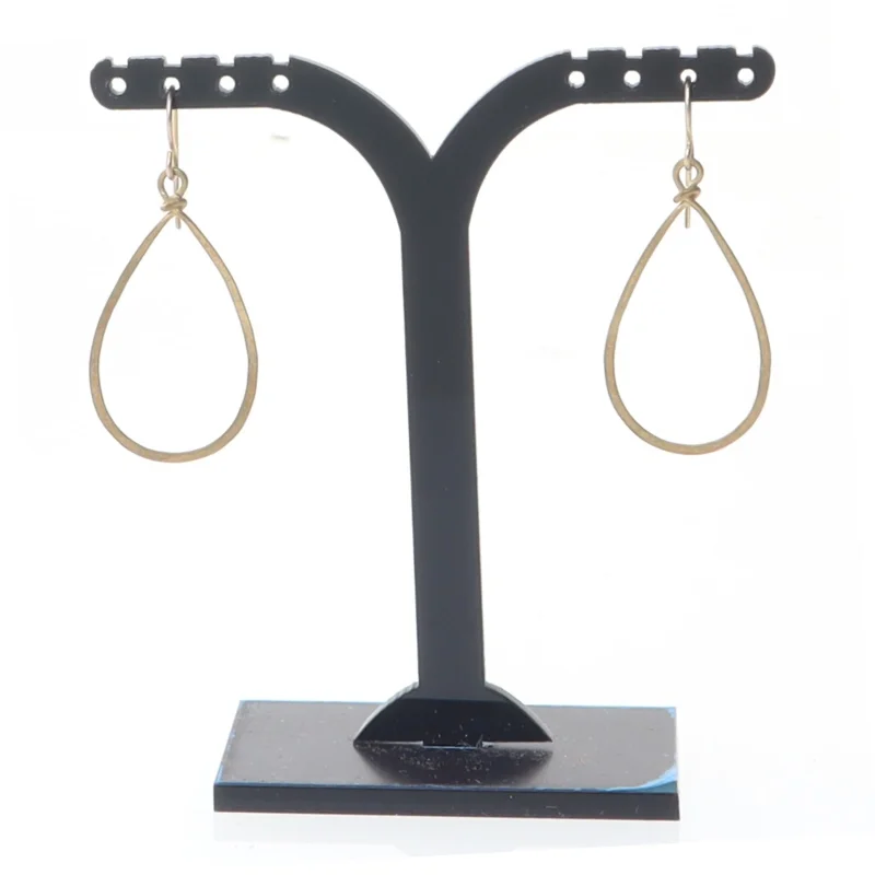 Øreringe i dråbeform (str. 3 cm)