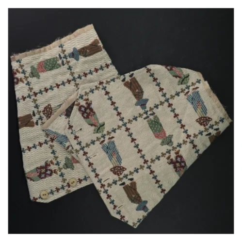 Forstykker til vest (str. 47 x 25 cm)