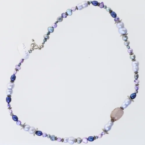 Perlehalskæde (str. 45 cm)