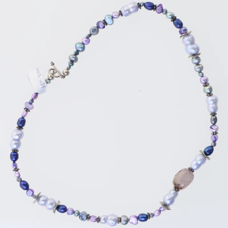 Perlehalskæde (str. 45 cm)