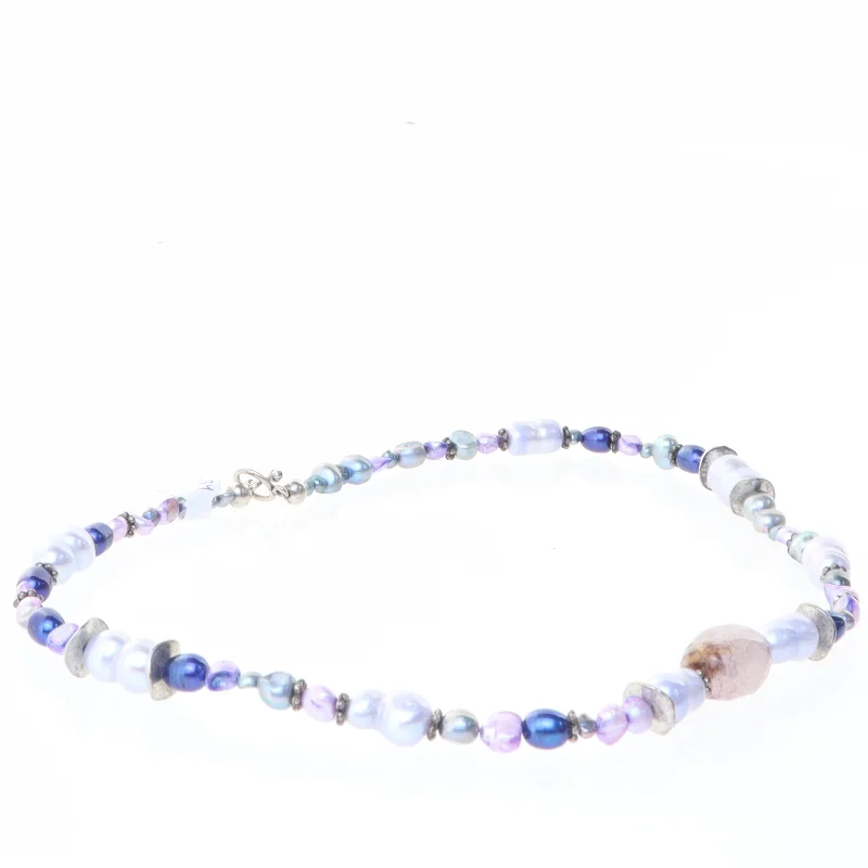 Perlehalskæde (str. 45 cm)