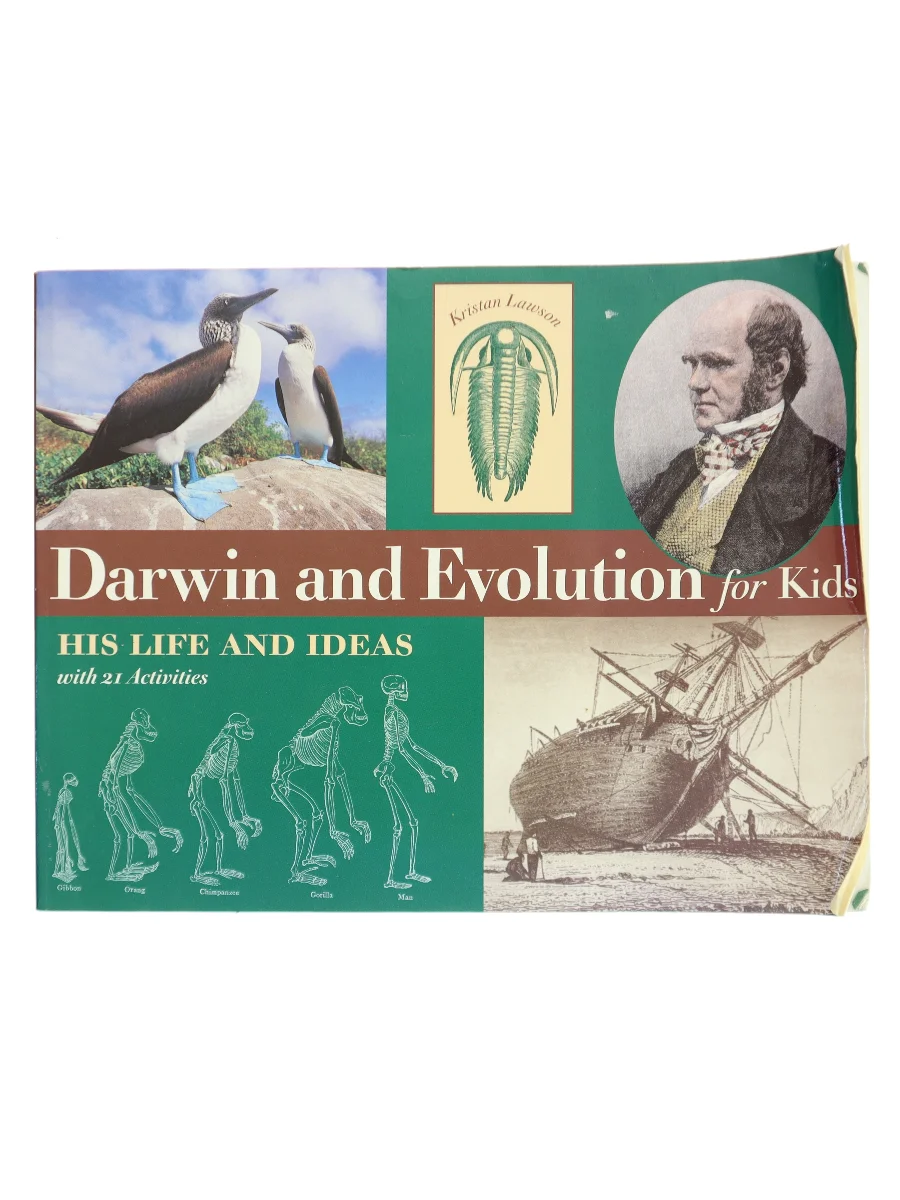 Forsiden af Darwin and Evolution for Kids af Kristan Lawson