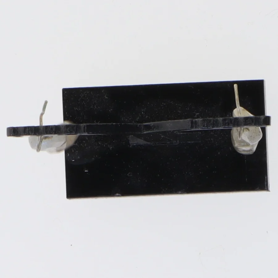 Øreringe med sten (str. 2,5 cm)