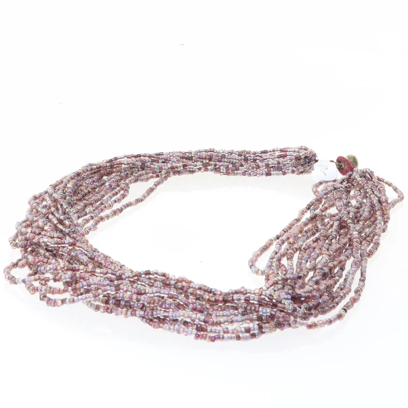 Flervævet halskæde (str. 53 cm)