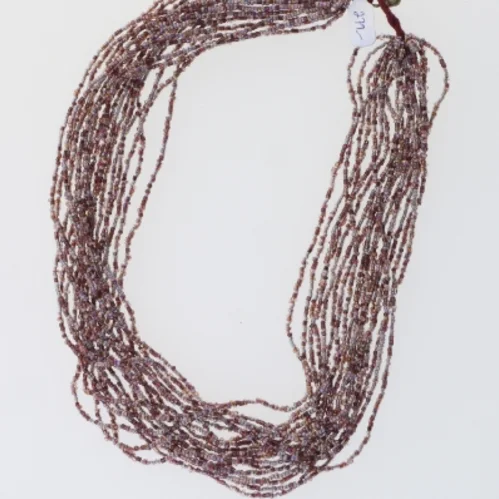 Flervævet halskæde (str. 53 cm)