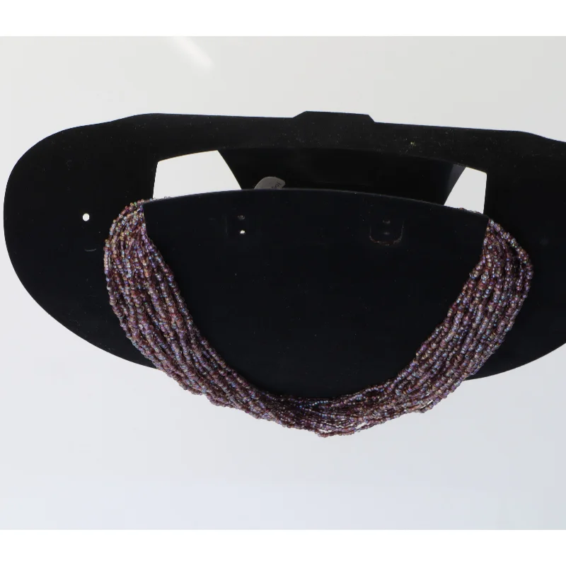 Flervævet halskæde (str. 53 cm)