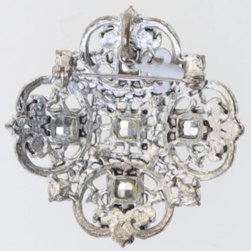 Dekorativ broche (str. 5 x 5 cm)