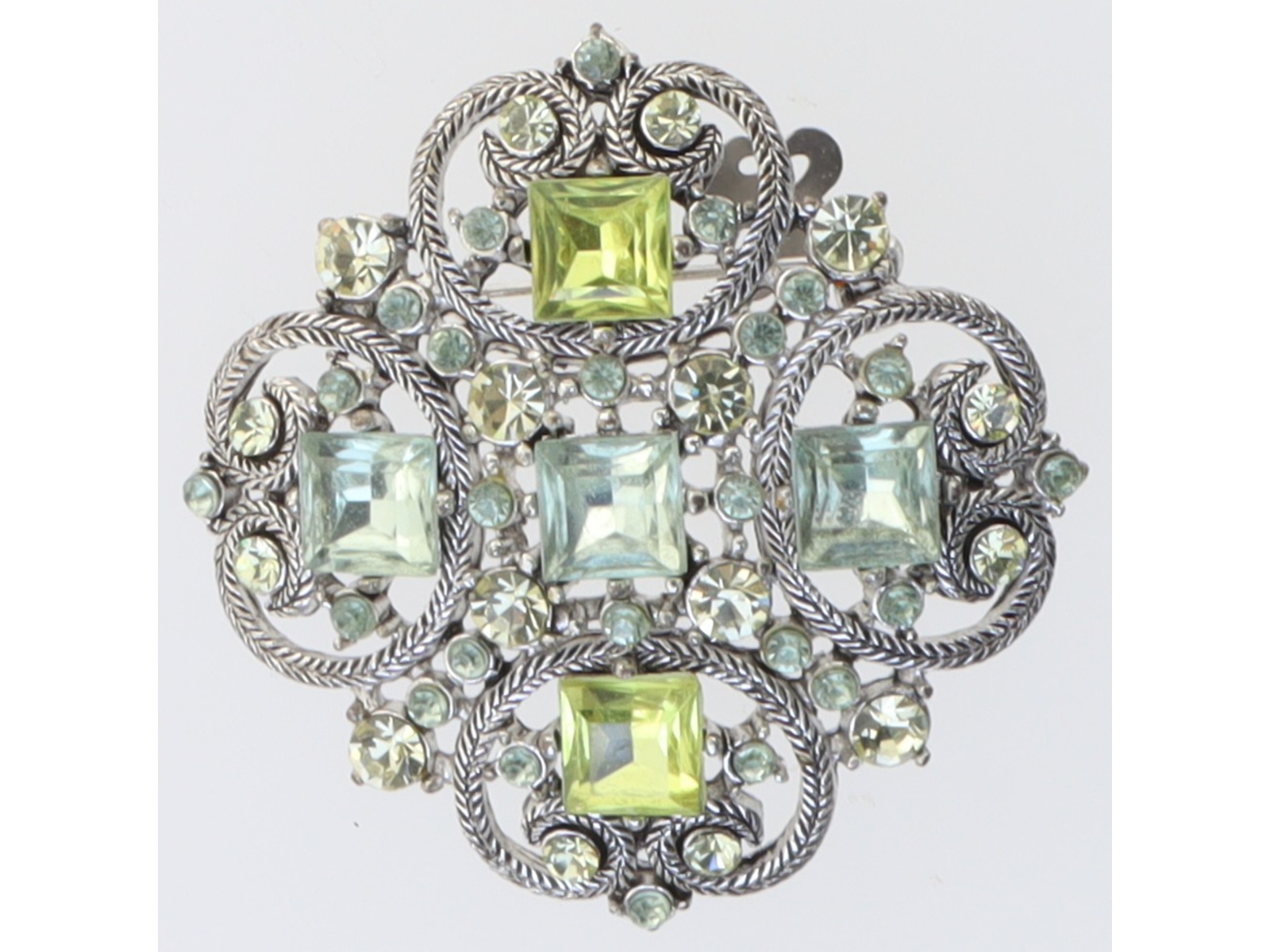 Dekorativ broche (str. 5 x 5 cm)