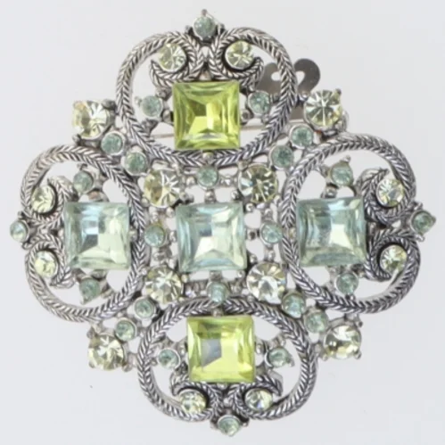 Dekorativ broche (str. 5 x 5 cm)