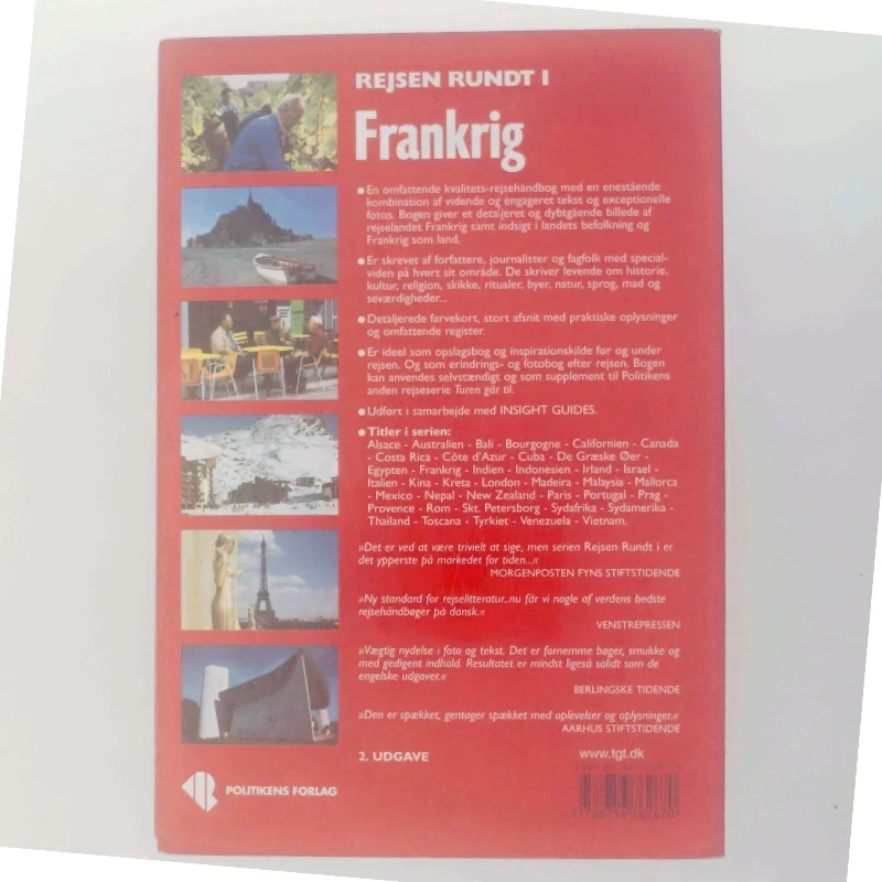 Rejsen rundt i Frankrig (Bog)