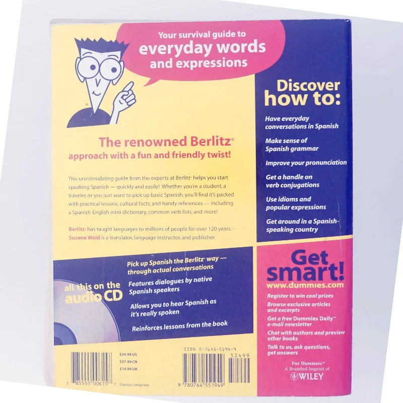 Spanish For Dummies af Susana Wald (Bog)